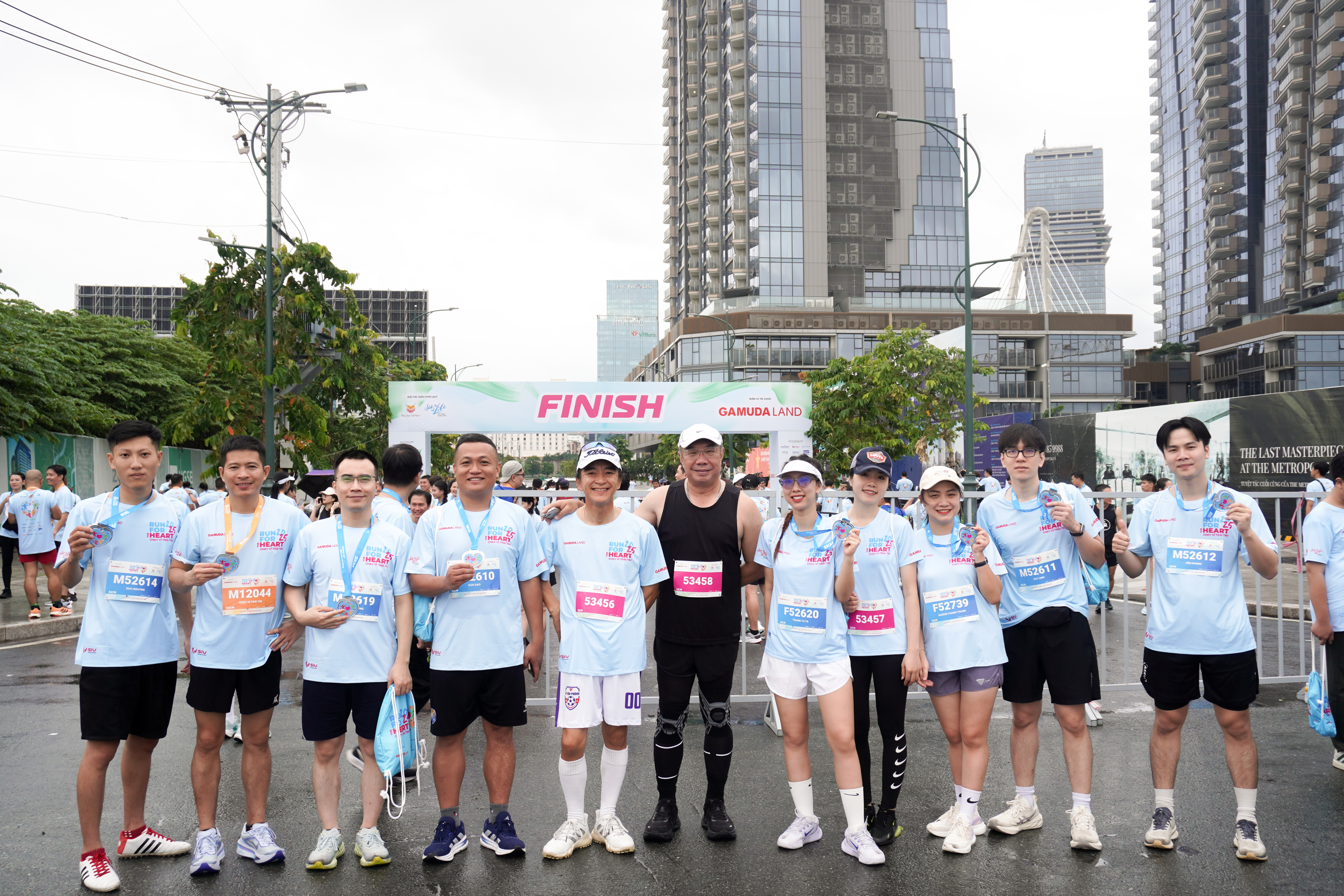 The members of Vilai Viet have tried their best to complete the race.